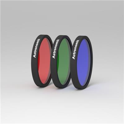 Jeu de 3 filtres Deep-Sky RVB Astronomik 31mm circulaires