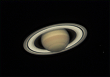 Saturne le 3 juin 2016